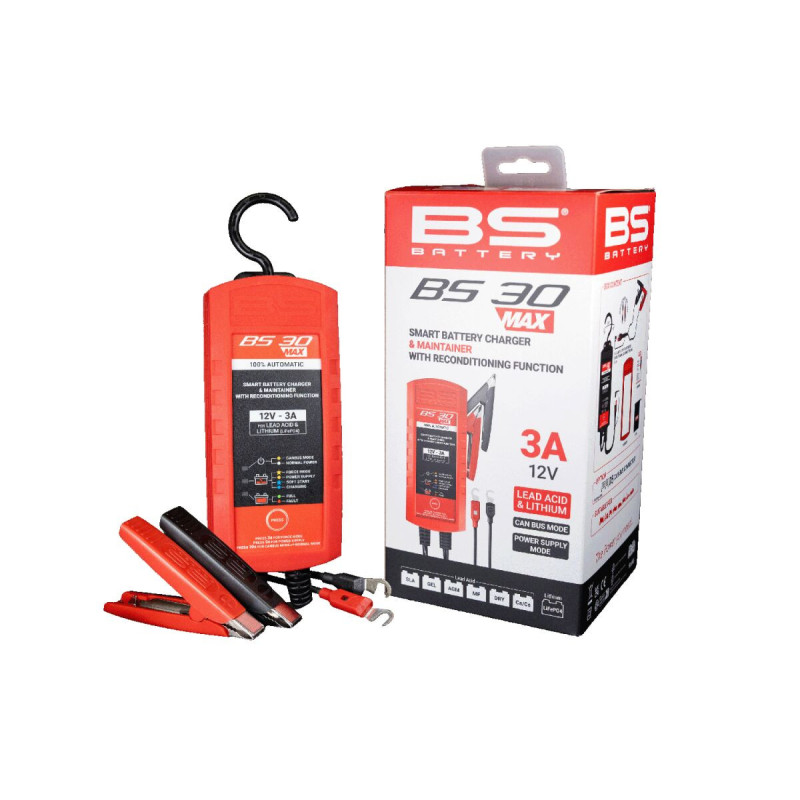 CHARGER BS30 MAX 12V 3A