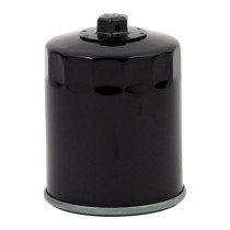 MCS, spin-on oil filter with top nut. Black