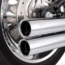 BIG SHOTS LONG EXHAUST SYSTEM CHROME