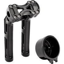 RISER METHOD WAYBACK  10' BLACK W/4" ROUND GAUGE