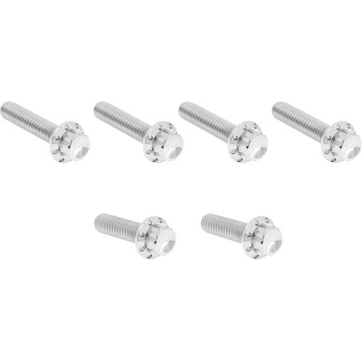 HARDWARE KIT TITANIUM 12-PNT M8/TC CBL CLUTCH PLSH