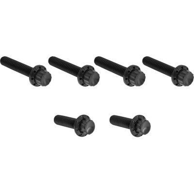 HARDWARE KIT TITANIUM 12-PNT M8/TC CBL CLUTCH BLACK
