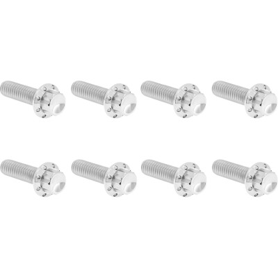 HARDWARE KIT TITANIUM 12-PNT M8/TC TRAP DOOR PLSH