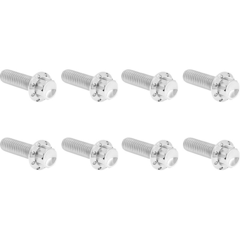 HARDWARE KIT TITANIUM 12-PNT M8/TC TRAP DOOR PLSH