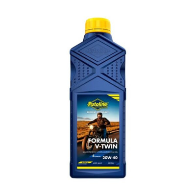 Huile moteur semi-synthétique Formula V-Twin - 20W40 - 1 Litre