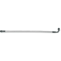 Durite de frein avant supérieure - Longueur 25" (63.5cm) - Harley Davidson sans ABS - Chromé