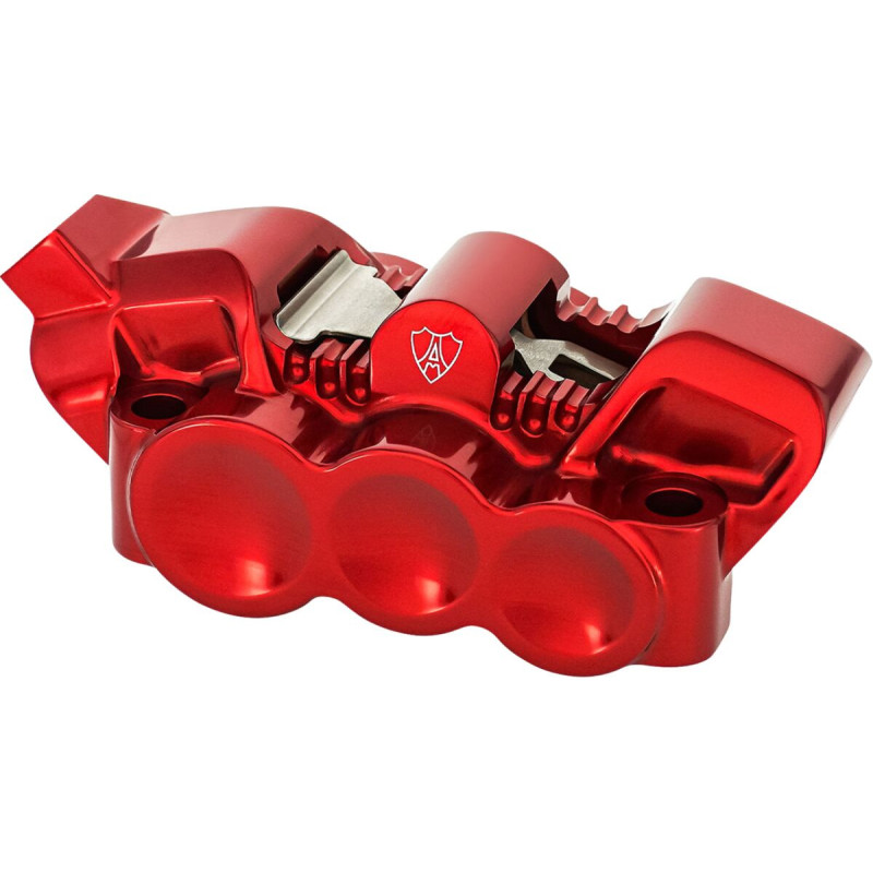 CALIPER MONO RADIAL 100MM LEFT RED