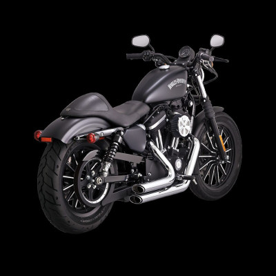 Shortshots Staggered Exhaust System Chrome