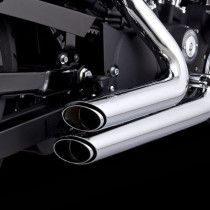 Shortshots Staggered Exhaust System Chrome