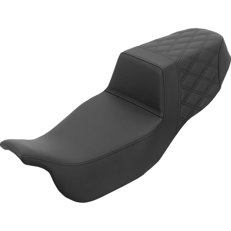 Step-Up Seat - Extended Reach - Rear Lattice Stitch - FLRT/FLTRT '15-'25