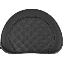 Sissy Bar Pad - Honeycomb - Gray Stitch - Universal