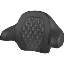 Tour-Pak® Backrest Pad - Lattice Stitch - Black Stitch - FL '14-'25