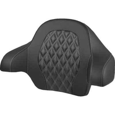 Tour-Pak® Backrest Pad - Lattice Stitch - Silver Stitch - FL '14-'25