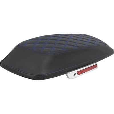 COVER SADDLEBAG LS BAGGER BLU STITCH