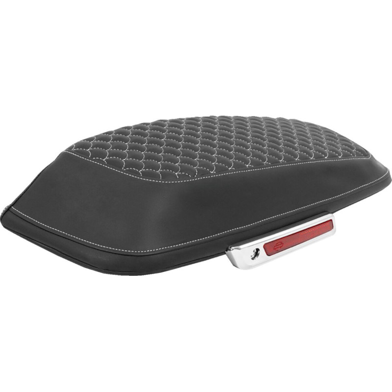 COVER SADDLEBAG DS BAGGER WHT
