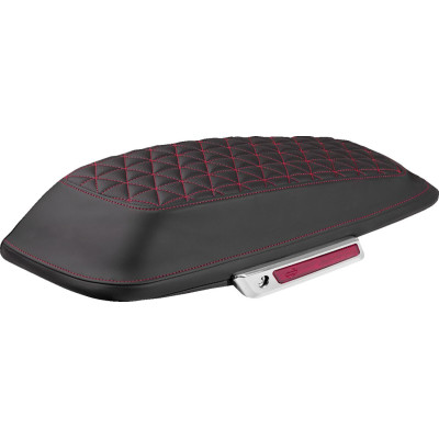 COVER SADDLEBAG TG RED STITCH