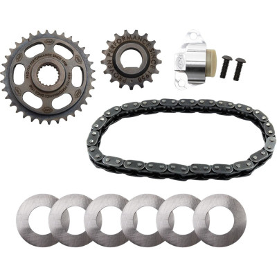 CHAIN DRIVE KIT W/ TENSIONER -