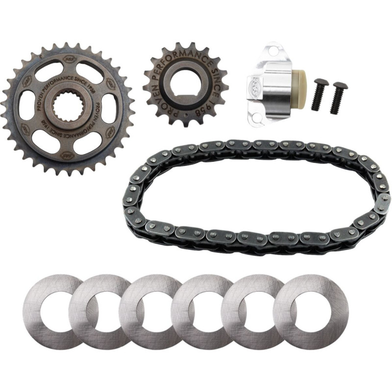CHAIN DRIVE KIT W/ TENSIONER -