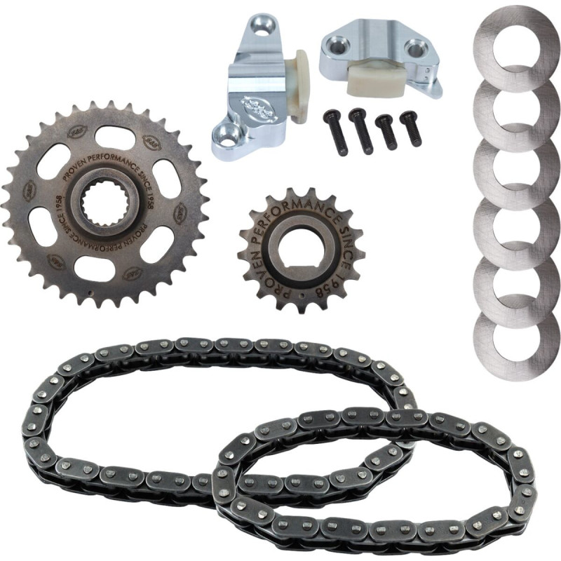 CHAIN DRIVE KIT W/ TENSIONER -
