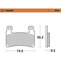 BRAKE PAD ROADPRO SINTER