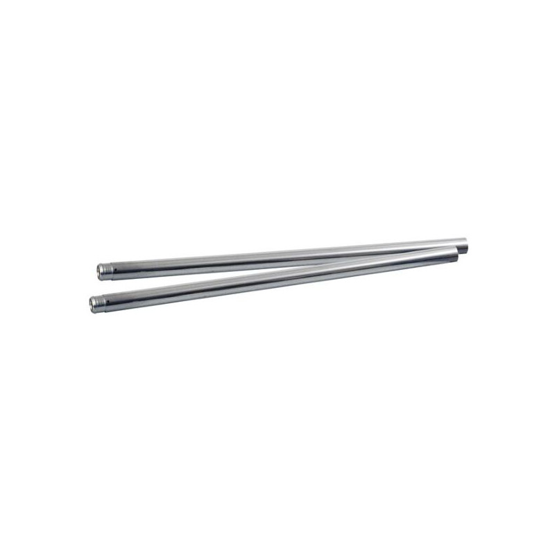 Tubes de fourche - 35 mm - 27.25" de long - Harley-Davidson FX & Sportster XL de 1975 à 1983 - Chrome