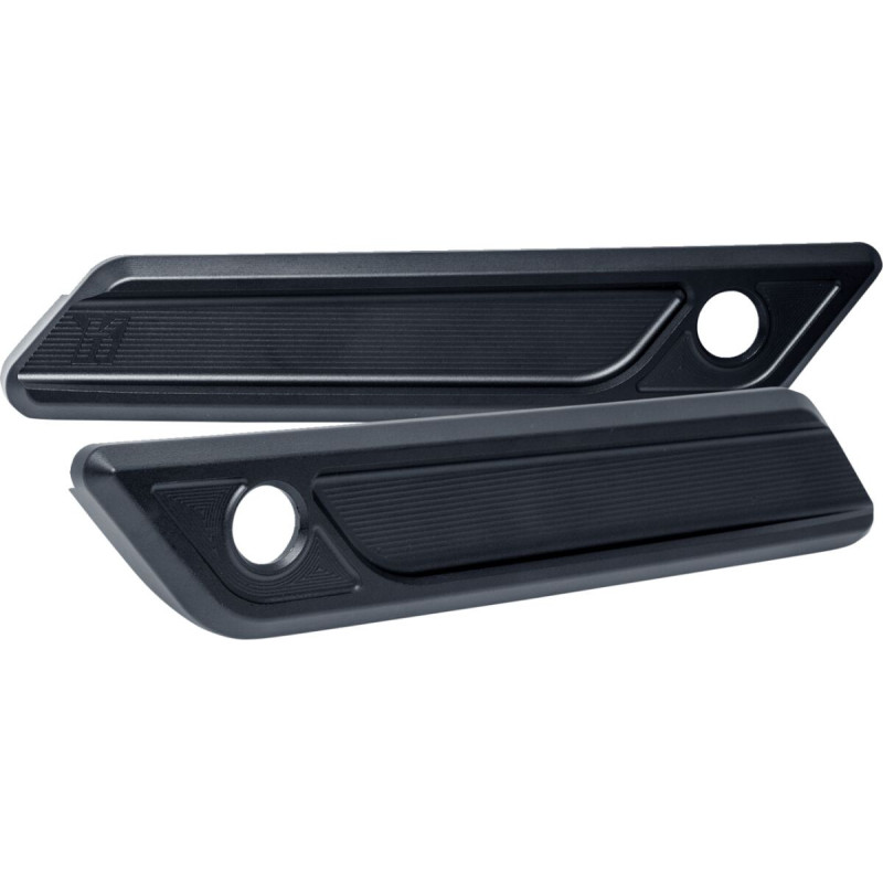 Saddlebag Latch Covers - Black - FLHX/FLTRX