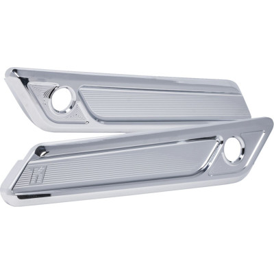 Saddlebag Latch Covers - Chrome - FLHX/FLTRX