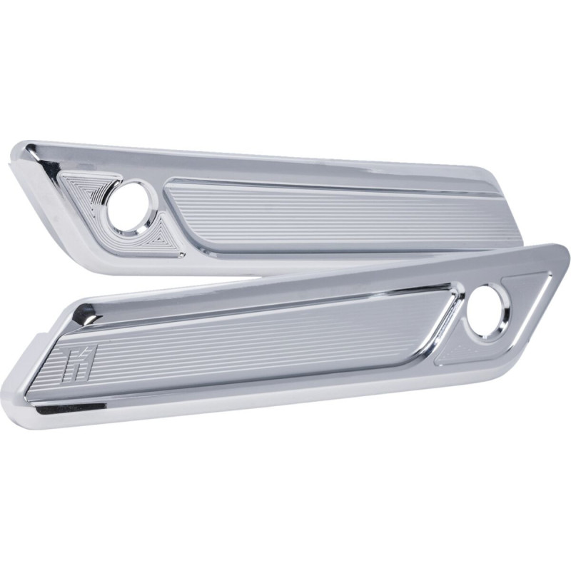 Saddlebag Latch Covers - Chrome - FLHX/FLTRX