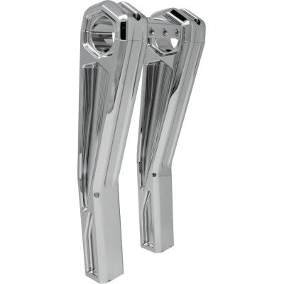 Ascent Pro Risers - Pullback - 10" - Chrome