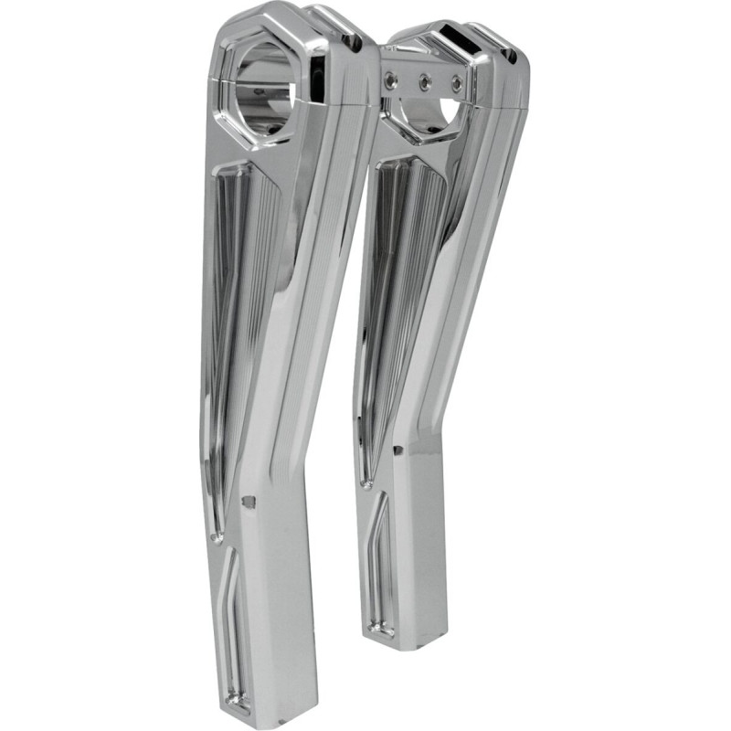 Ascent Pro Risers - Pullback - 10" - Chrome
