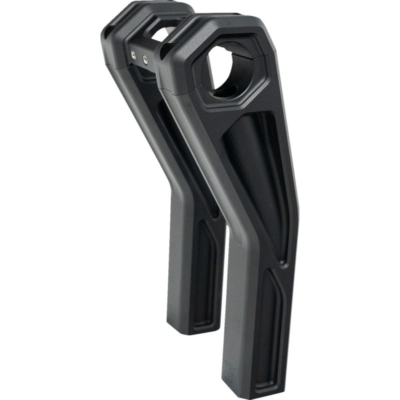 Ascent Pro Risers - Pullback - 8" - Black