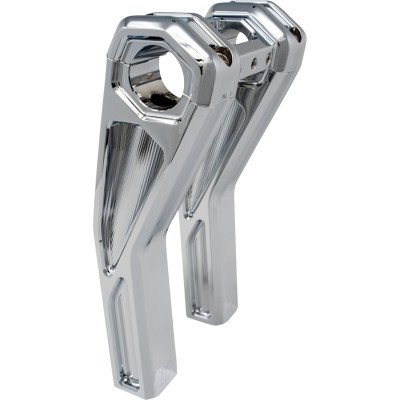 Ascent Pro Risers - Pullback - 8" - Chrome