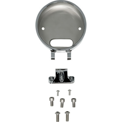 Gauge Bezel - Round - Chrome