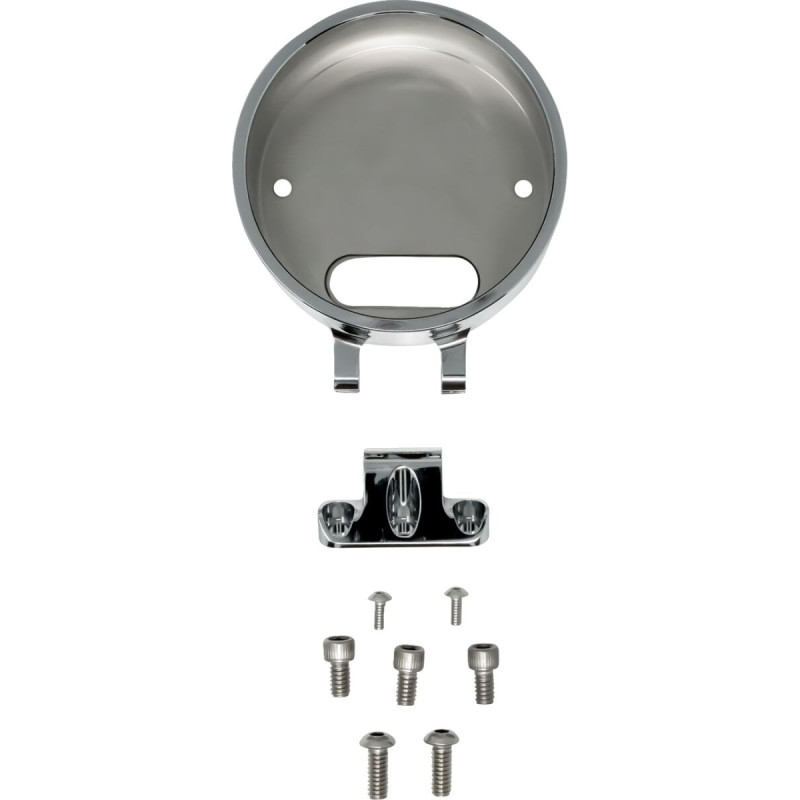 Gauge Bezel - Round - Chrome