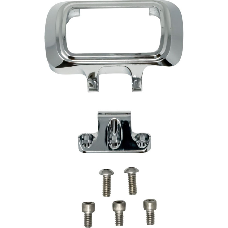 GUAGE BEZEL DIGITAL FOR ASCENT PRO RISERS CHROME