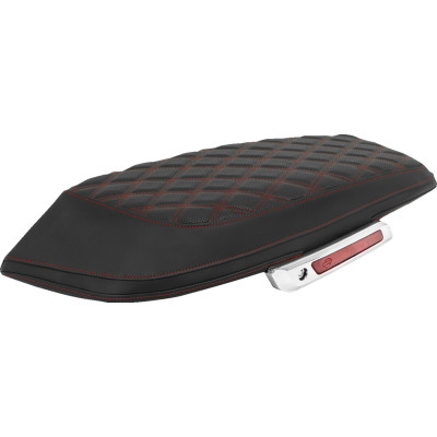 COVER SADDLEBAG LS BAGGER RED STITCH