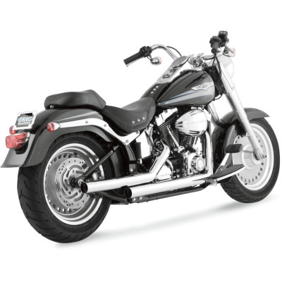 STRAIGHTSHOTS EXHAUST - CHROME - SOFTAIL