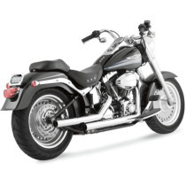 STRAIGHTSHOTS EXHAUST - CHROME - SOFTAIL
