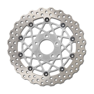 PM, Speedstar 320mm brake rotor. Front. Chrome