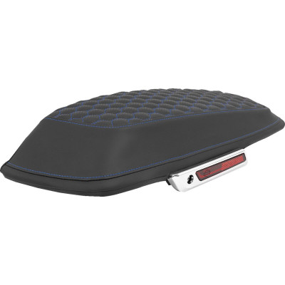 COVER SADDLEBAG HC BAGGER BLU STITCH