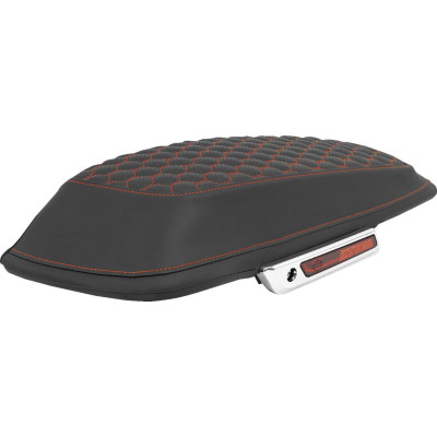 COVER SADDLEBAG HC BAGGER RED STITCH