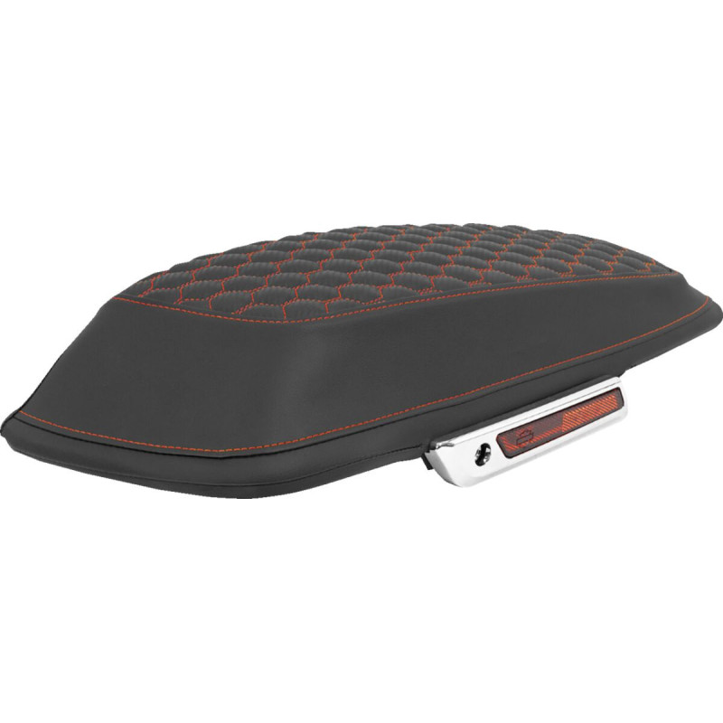 COVER SADDLEBAG HC BAGGER RED STITCH