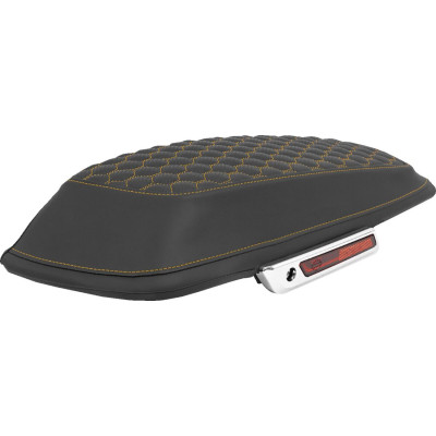 COVER SADDLEBAG HC BAGGER GLD STITCH