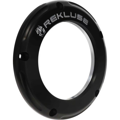 Clear Derby Cover - Black/Anodized - M8