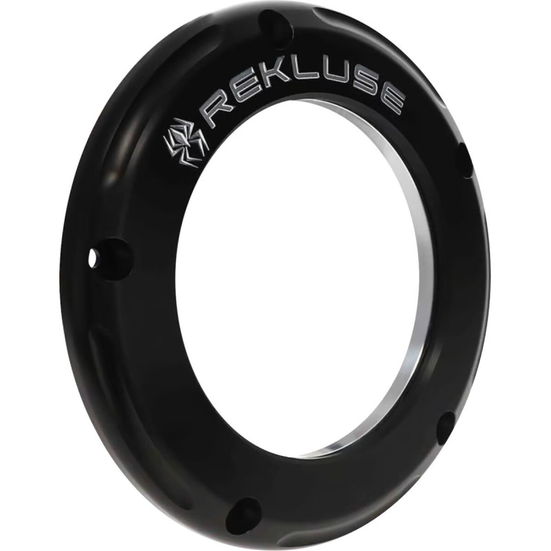 Clear Derby Cover - Black/Anodized - M8