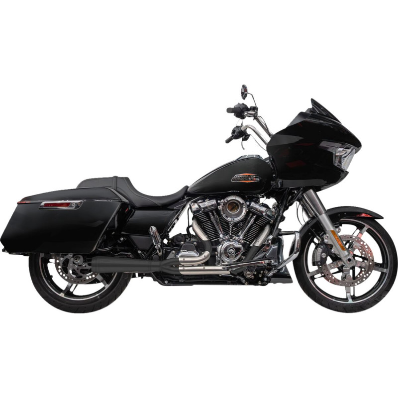 Ligne 2 en 1 Trask Assault - Harley Davidson Street glide 121 de 2026 - Noir