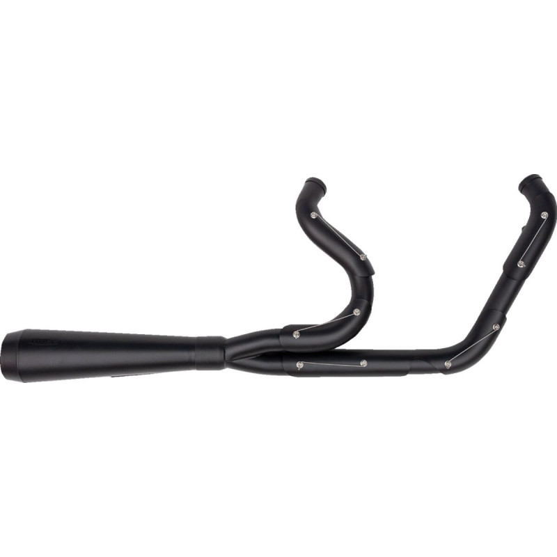 Ligne 2 en 1 Trask Assault - Harley Davidson Dyna de 2006 à 2017 ( sauf Switchback) - Noir