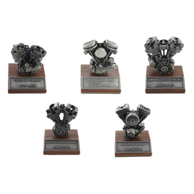 V-Twin Mfg, cast pewter motor model V-Twin engines