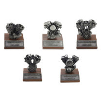 V-Twin Mfg, cast pewter motor model V-Twin engines