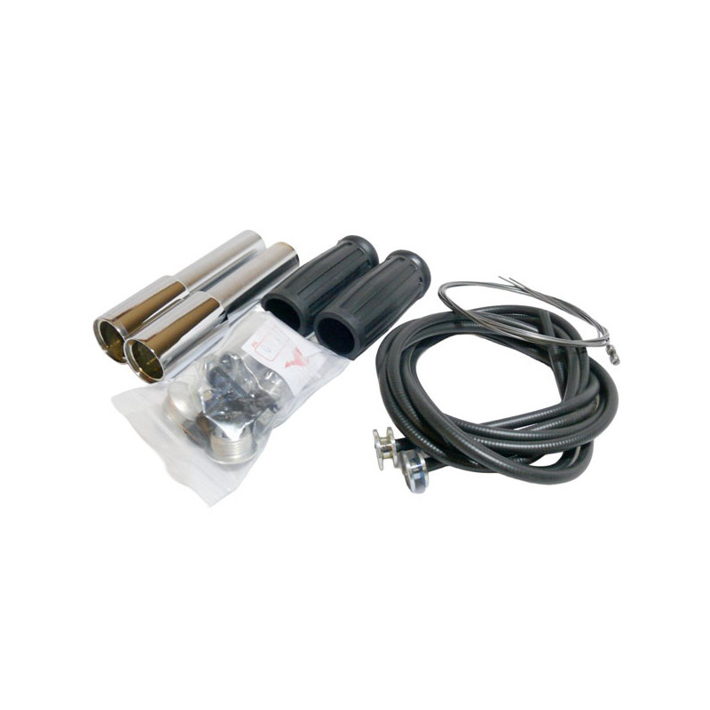 Springer throttle grip & ign. advance kit